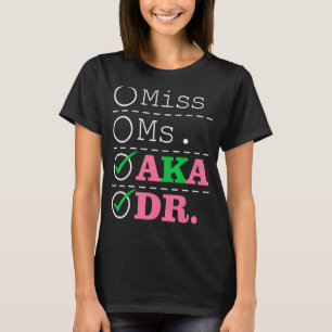Camiseta Doutorado Médico de Graduação de Apreciação