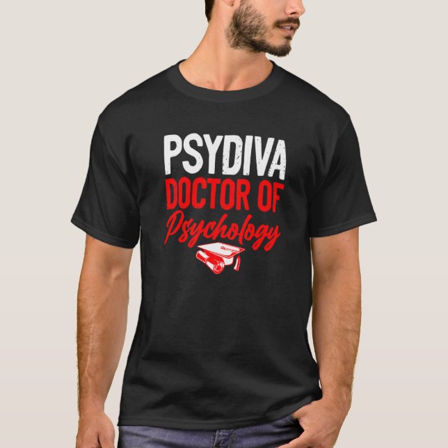 Camiseta Doutorado Psyd Doutorado Em Psicologia 3 (Frente)