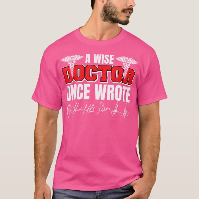 Camiseta Doutores De Estudantes De Faculdade De Medicina De (Frente)
