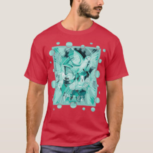 Camiseta Dove Com Texto De Paz Celta Em Ossos Aquáticos