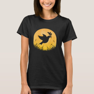Camiseta Dove Easy Halloween Pigeon Bird Moon Costum