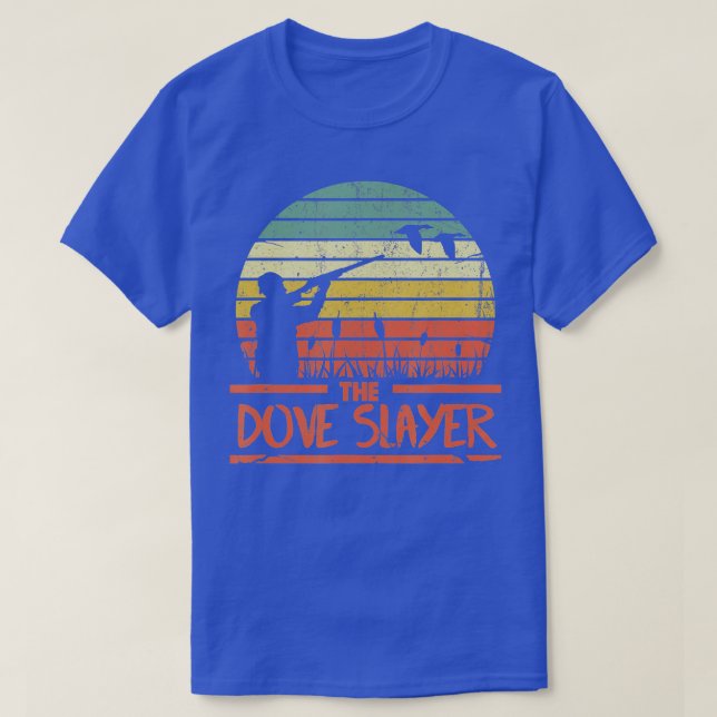 Camiseta Dove Hunt Funny Retro Hunting Vintage (Frente do Design)
