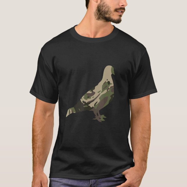 Camiseta Dove Hunting Trip bagunça Caçadores de Pássaro Mil (Frente)