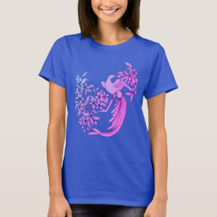 Camiseta Dove On Branch Bird Motif Art