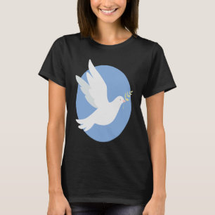 Camiseta Dove Pacífica com Ramo de Oliva