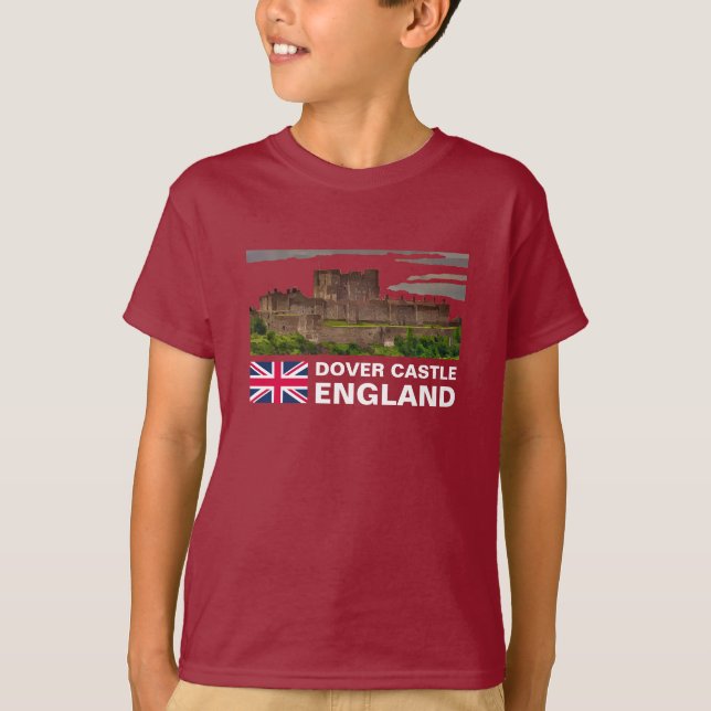 CAMISETA DOVER CASTLE, INGLATERRA (Frente)