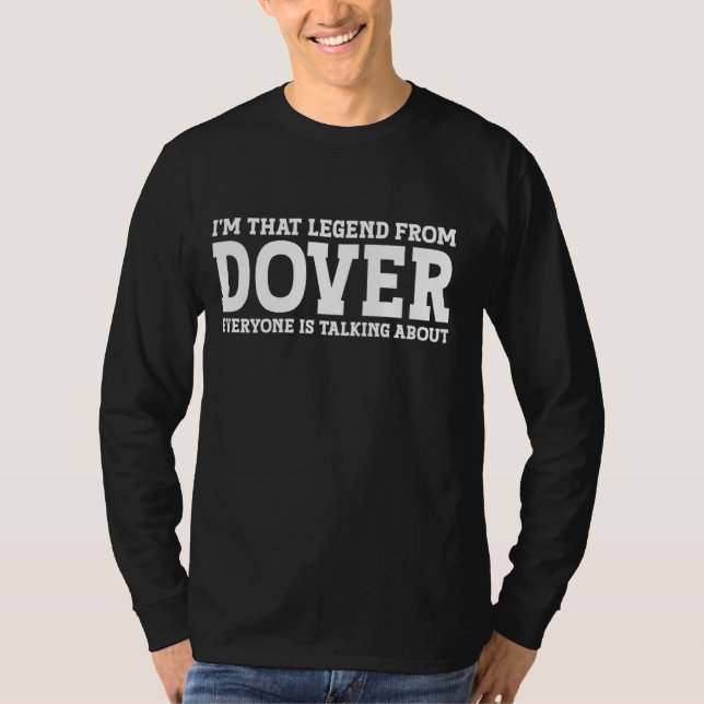Camiseta Dover Hometown OH Ohio Home Roots Dover Cidade Eng (Frente)