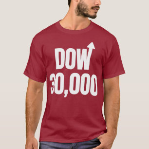 Camiseta Dow 30000 Market Arrow Investor
