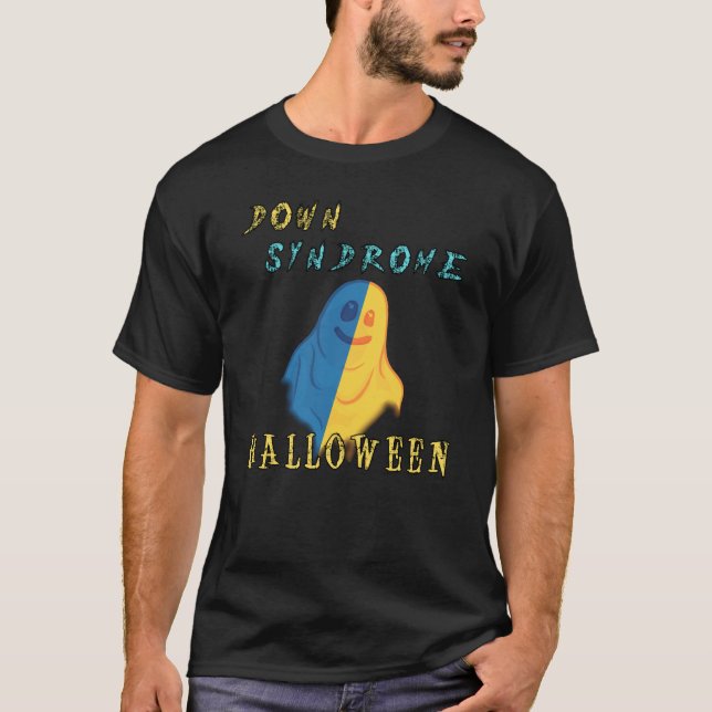 Camiseta Down Síndrome Halloween (Frente)