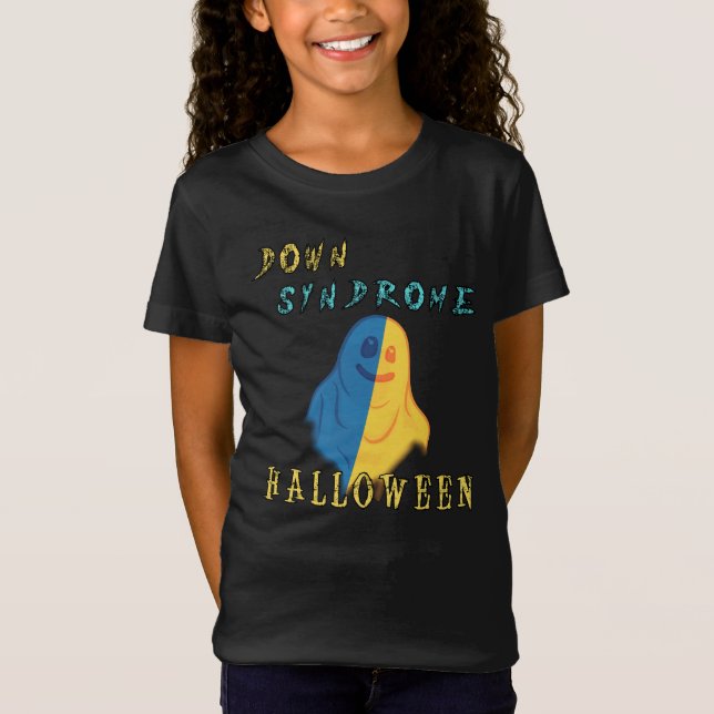 Camiseta Down Síndrome Halloween (Frente)