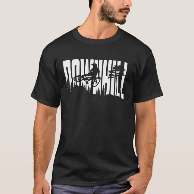 Camiseta Downhill MTB Mountain Bike DH Biker Bike Park (Frente)