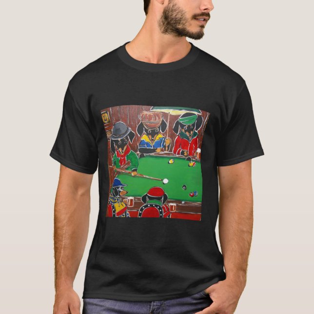 Camiseta Doxie Billiards (Frente)