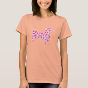 Camiseta Doxie Heart Love
