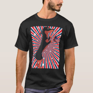 Camiseta Doxie Independence Day Cute Dachshund Wiener Dog
