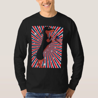 Camiseta Doxie Independence Day Cute Dachshund Wiener Dog