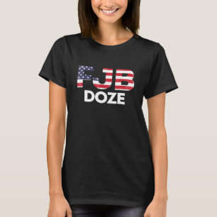 Camiseta Doze Tee Trendy Sarcastic American Flag Anti Bien