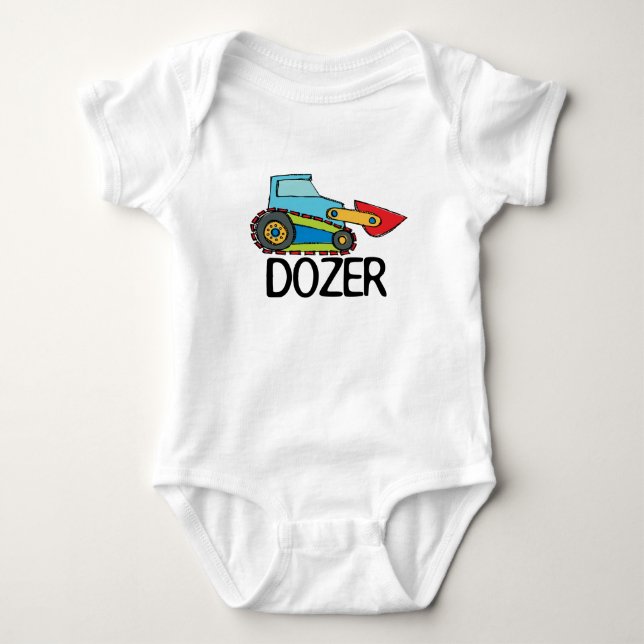 Camiseta Dozer Bulldozer Transportation (Frente)