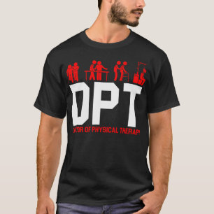 Camiseta Dpt Doutor em Fisioterapia Terapia Física
