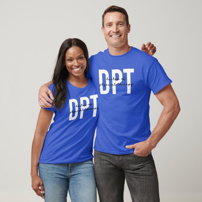 Camiseta DPT Doutor em Terapia Física (Unissex)