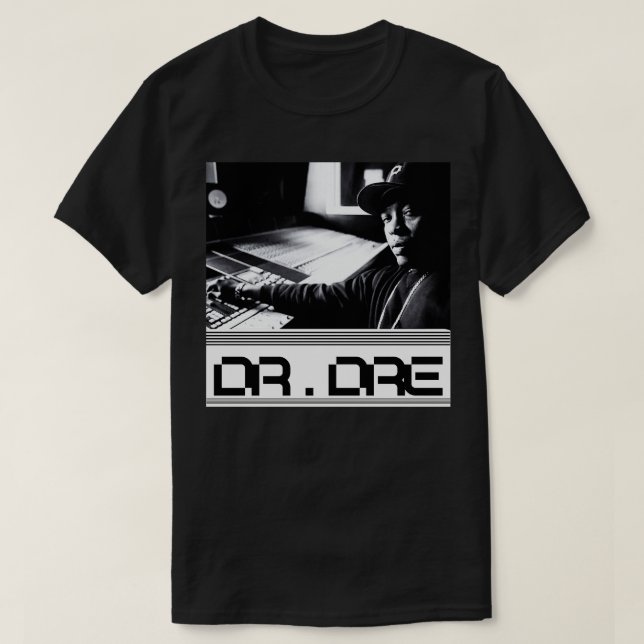 Camiseta dr dre classic TShirt (Frente do Design)