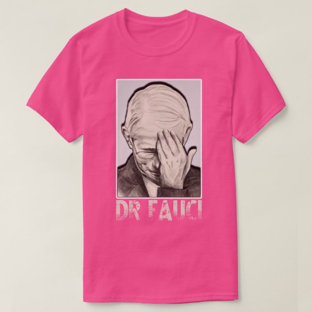 Camiseta dr fauci (Frente do Design)
