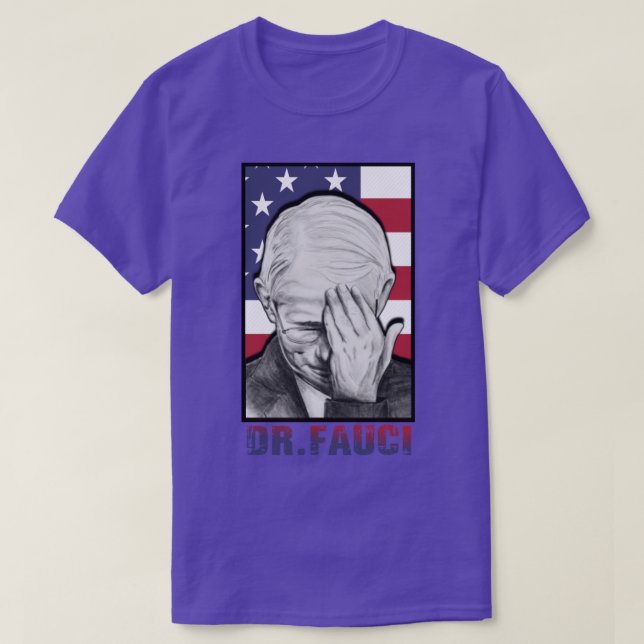 Camiseta dr fauci 7 (Frente do Design)