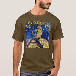 Camiseta Dr. Fauci Eu Sou Alienígena Espacial da Ciência co