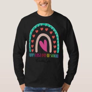 Camiseta Dr. Happy, Arco-Íris do Último Dia da Escola