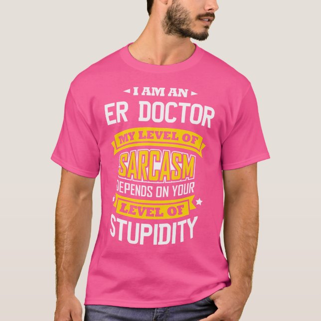 Camiseta Dr. Idea Engraçado Piada De Sarcasmo Médico Ou Méd (Frente)