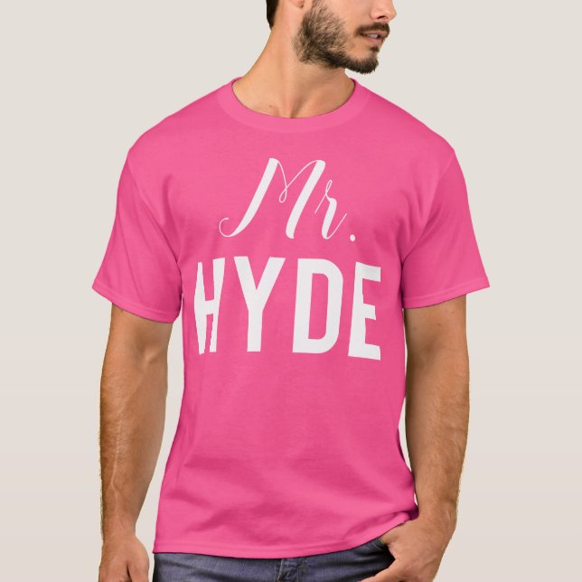 Camiseta Dr. Jekyll E Sr. Hyde Casal Halloween Costume (Frente)