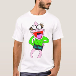 Camiseta Dr. LeBrick vestindo shorts de verão - Erica Crook