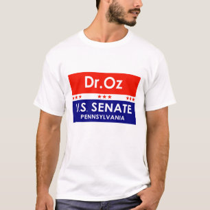 Camiseta Dr. Oz Senado dos EUA, Pensilvânia