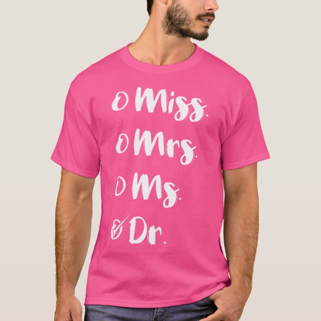 Camiseta Dr. Ph.D. (Frente)