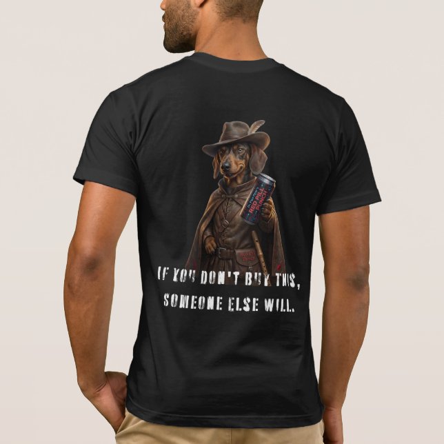 Camiseta Dr. Piper, "Tome o Soco" (Verso)
