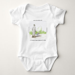 Camiseta Dr Rorschach Leva o Cachorro Spot para um Passeio 