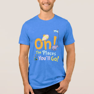 Camiseta Dr. Seuss Ah! O Desfile de Lugares