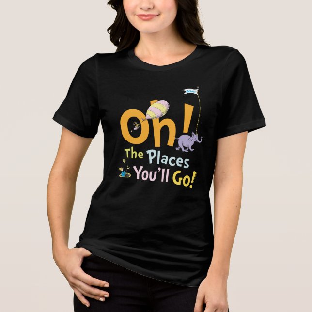 Camiseta Dr. Seuss | Ah! O Desfile de Lugares (Frente)