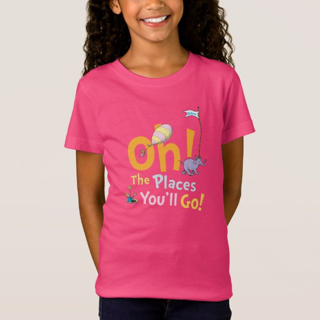 Camiseta Dr. Seuss | Ah! O Desfile de Lugares (Frente)