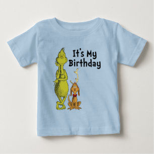 Camiseta Dr. Seuss Aniversário de Inverno do Grinch