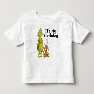 Camiseta Dr. Seuss Aniversário de Inverno do Grinch
