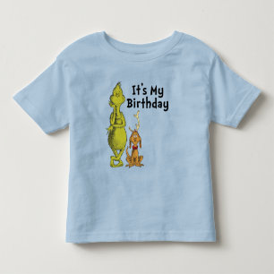 Camiseta Dr. Seuss   Aniversário de Inverno do Grinch
