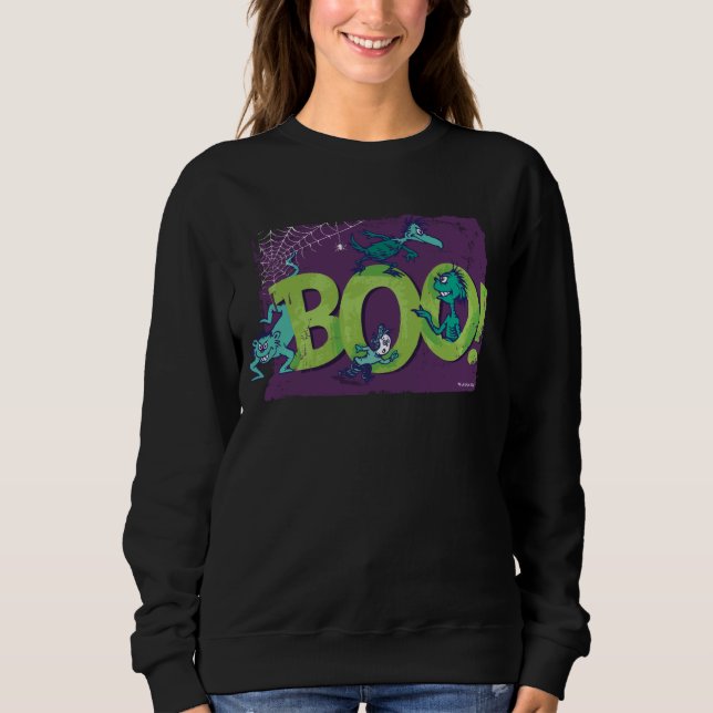 Camiseta Dr. Seuss | BOO! Gráfico de Halloween (Frente)