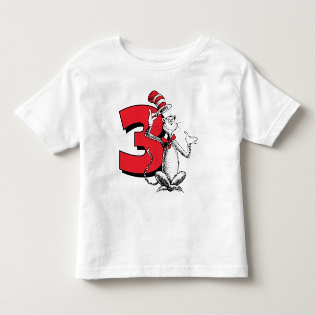 Camiseta Dr. Seuss - Caracteres | ANIVERSÁRIO DE CRIANÇA (Frente)