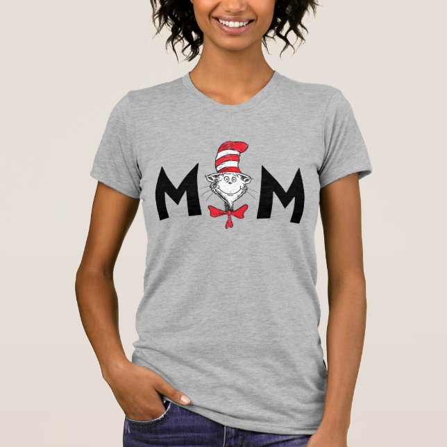 Camiseta Dr. Seuss Cat na Mãe do Chapéu (Frente)