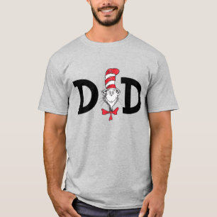 Camiseta Dr. Seuss Cat no Pai do Chapéu