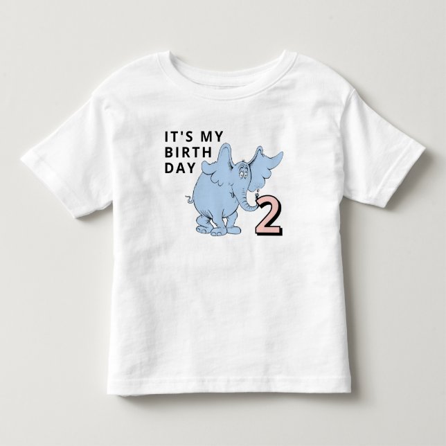 Camiseta Dr. Seuss Character Confetti | ANIVERSÁRIO DE CRIA (Frente)