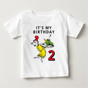 Camiseta Dr. Seuss Character Confetti   ANIVERSÁRIO DE CRIA