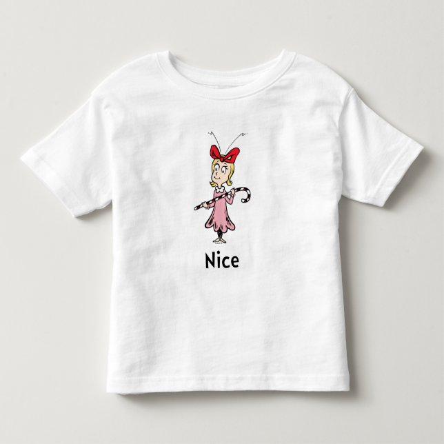 Camiseta Dr. Seuss | Cindy-Lou Quem é Simpática (Frente)