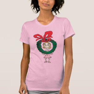 Camiseta Dr. Seuss Cindy-Lou Who - Wreath