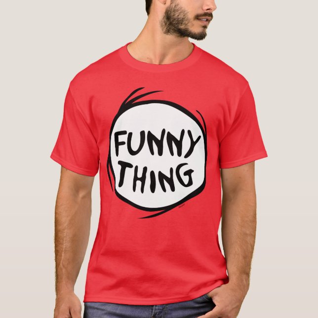 Camiseta Dr. Seuss | Coisa Dois - Coisa Engraçada (Frente)